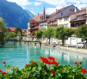 Taxi Genève Interlaken : Transferts de Confiance Destination en taxi privé depuis Genève : Aéroport, Ski, EuropeGenève à Interlaken